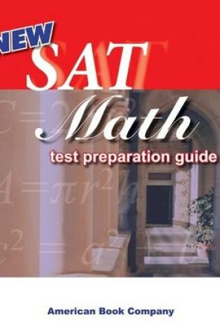 Cover of New SAT Math Test Preparation Guide