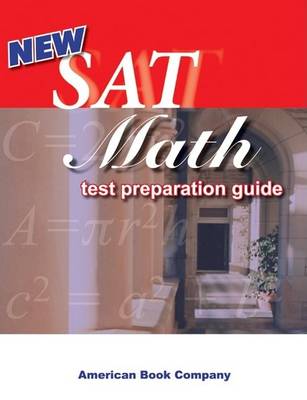 Book cover for New SAT Math Test Preparation Guide