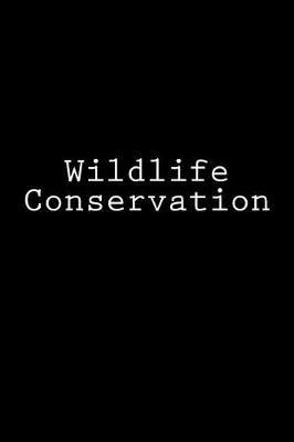 Book cover for Wildlife Conservation