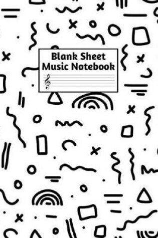 Cover of Blank Sheet Music Notebook