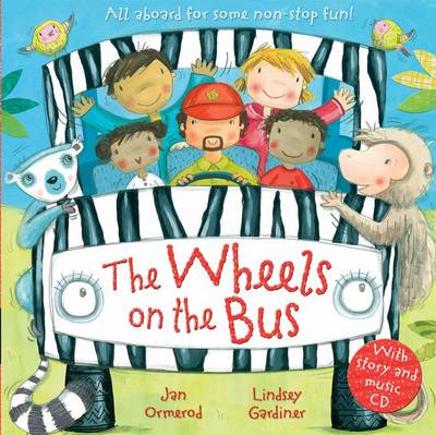 Book cover for The Wheels on the Bus with Audio-CD