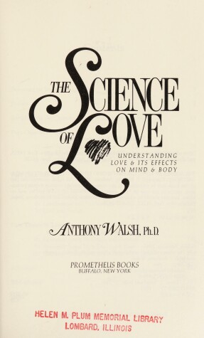 Book cover for The Science of Love