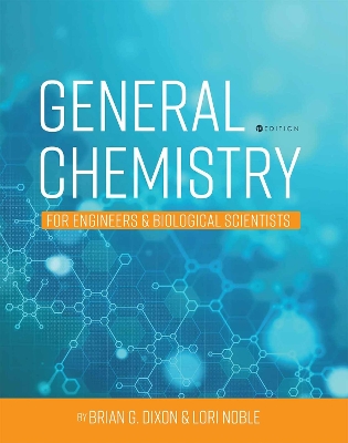 Book cover for General Chemistry for Engineers and Biological Scientists