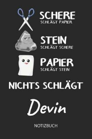 Cover of Nichts schlagt - Devin - Notizbuch