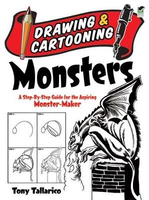 Book cover for Drawing & Cartooning Monsters