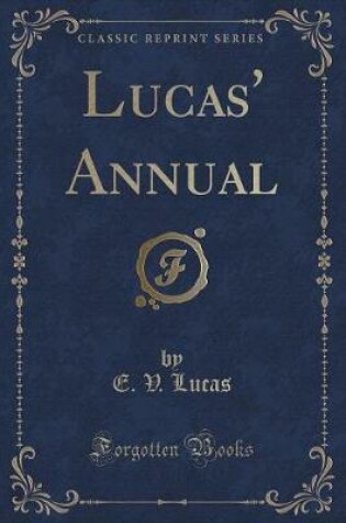 Cover of Lucas' Annual (Classic Reprint)