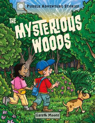 Book cover for Puzzle Adventure Stories: The Mysterious Woods