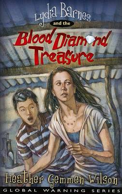 Book cover for Lydia Barnes and the Blood Diamond Treasure