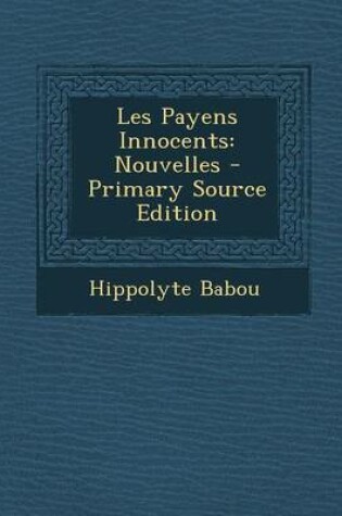 Cover of Les Payens Innocents