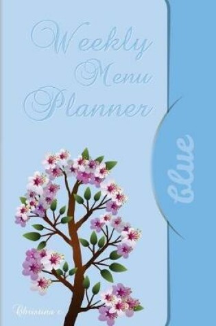 Cover of Weekly Menu Planner (blue)