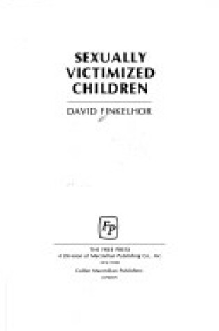 Cover of Sexually Victimised Children