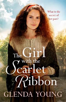 Book cover for The Girl with the Scarlet Ribbon