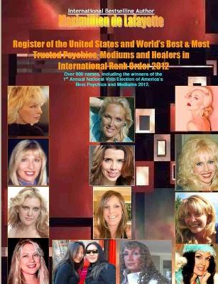 Book cover for Register of the United States and World's Best and Most Trusted Psychics Mediums and Healers