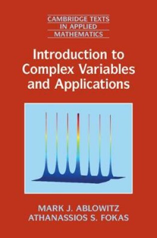 Cover of Introduction to Complex Variables and Applications