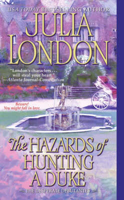 Book cover for The Hazards of Hunting a Duke