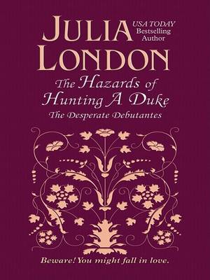 Book cover for The Hazards of Hunting a Duke