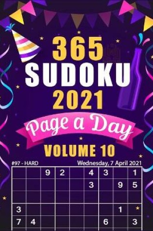 Cover of 365 Sudoku 2021 Page a Day Volume 10