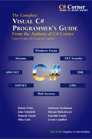 Cover of The Complete Visual C# Programmers Guide from the Authors of C# Corner