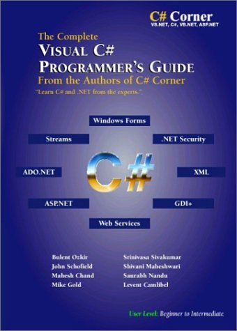 Book cover for The Complete Visual C# Programmers Guide from the Authors of C# Corner