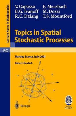 Book cover for Topics in Spatial Stochastic Processes