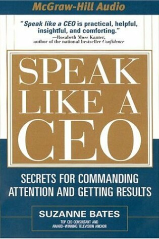 Cover of Speak Like a CEO