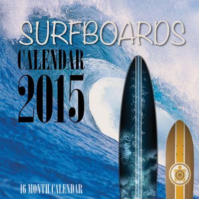 Book cover for Surfboards Calendar 2015