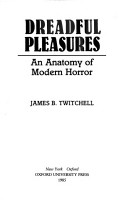 Book cover for Dreadful Pleasures