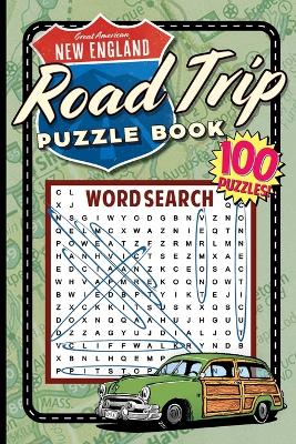 Book cover for Great American New England Road Trip Puzzle Book