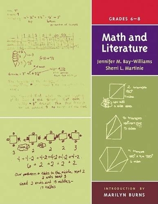 Book cover for Math and Literature, Grades 6-8