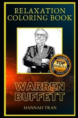 Cover of Warren Buffett Relaxation Coloring Book