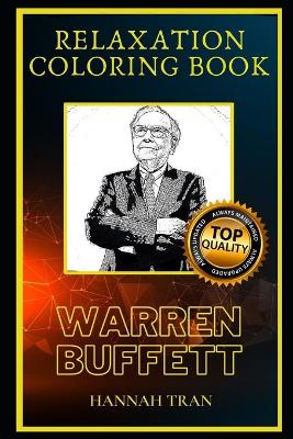 Book cover for Warren Buffett Relaxation Coloring Book