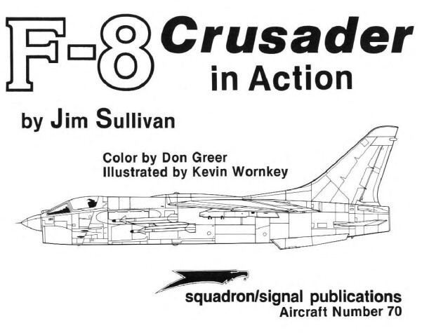 Book cover for F-8 Crusader in Action