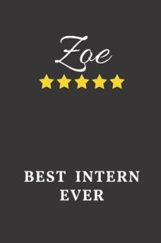 Cover of Zoe Best Intern Ever