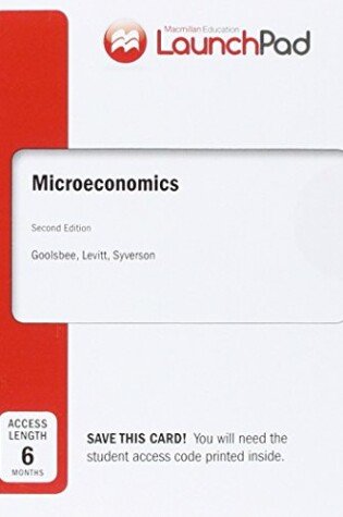 Cover of Launchpad for Goolsbee's Microeconomics (Six-Month Access)