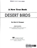 Cover of Desert Birds