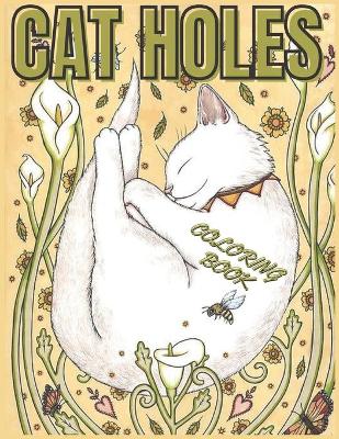 Book cover for Cat Holes Coloring Book