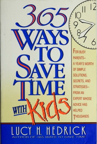 Book cover for 365 Ways to Save Time with Kids