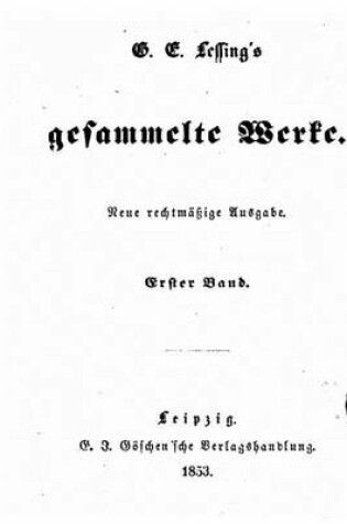 Cover of Gesammelte Werke