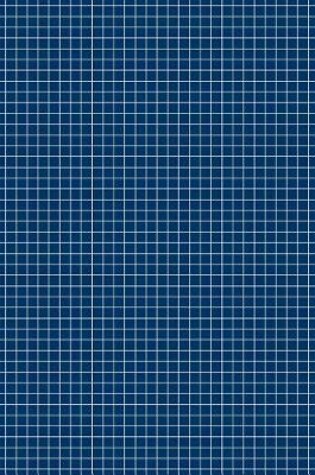 Cover of Graph Paper Notebook - Narrow Rule - 8.5 X 11 - Navy Blue 101