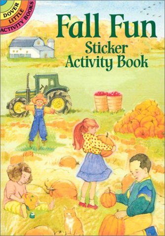 Book cover for Fall Fun Sticker Activity Book