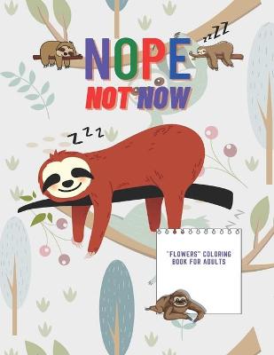 Book cover for Nope Not Now