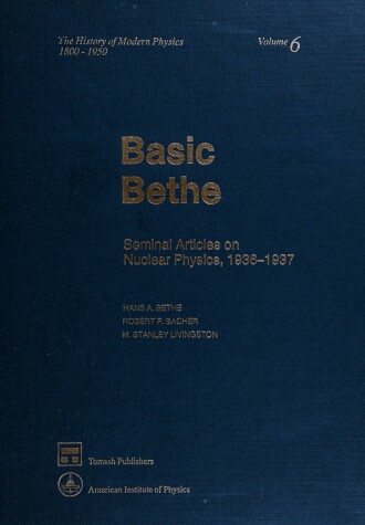 Cover of Basic Bethe