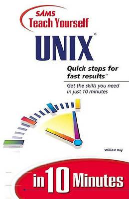 Book cover for Sams Teach Yourself Unix in 10 Minutes