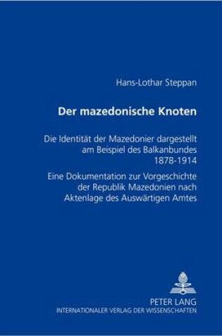 Cover of Der Mazedonische Knoten