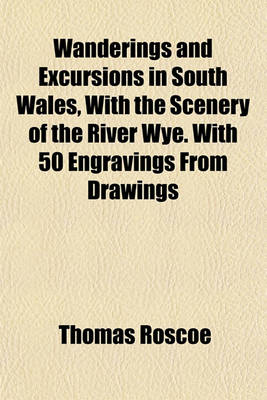 Book cover for Wanderings and Excursions in South Wales, with the Scenery of the River Wye. with 50 Engravings from Drawings