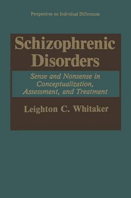 Book cover for Schizophrenic Disorders