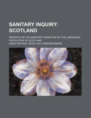 Book cover for Sanitary Inquiry; Scotland. Reports on the Sanitary Condition of the Labouring Population of Scotland