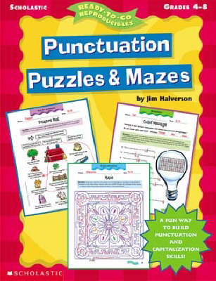 Cover of Punctuation Puzzles & Mazes (4-8)