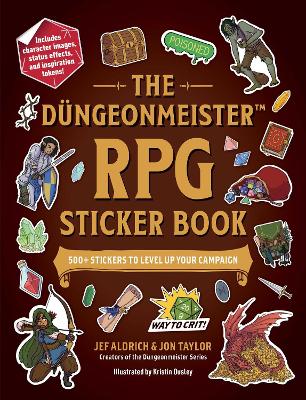 Book cover for The Düngeonmeister RPG Sticker Book