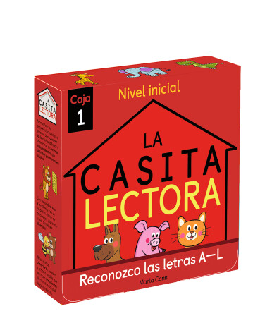 Book cover for PHONICS IN SPANISH - La casita lectora Caja 1: Reconozco las letras A-L (Nivel i nicial) / The Reading House Set 1: Letter Recognition A-L